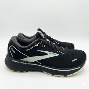 Brooks Ghost 14 Waterproof Shoes Womens 7.5 Black Gore Tex Running Athletic Gym
